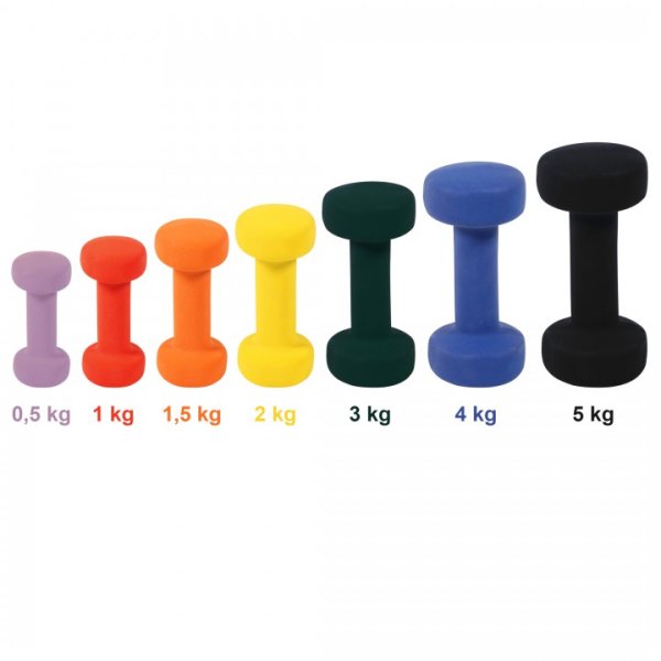 Neoprenhanteln 0,5-5 kg